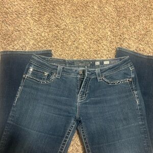 Miss Me Women's Dark Blue Boot Cut Jeans